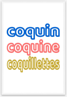 coquin coquine coquilletes